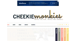 Desktop Screenshot of cheekiemonkie.net